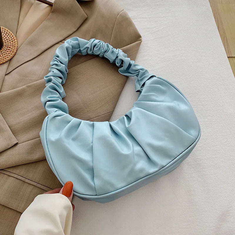 Valeria Milano – Cloud Pleated Edition | Bolso premium, ligero, elegante y perfecto para el día a día
