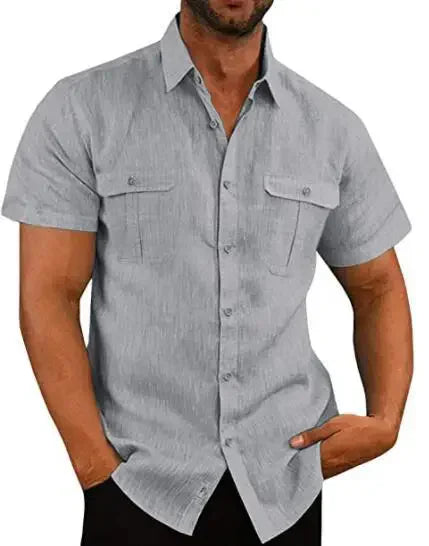 Álvaro Costa – Linen Breeze Edition | Camisa de lino premium, fresca y cómoda para verano.