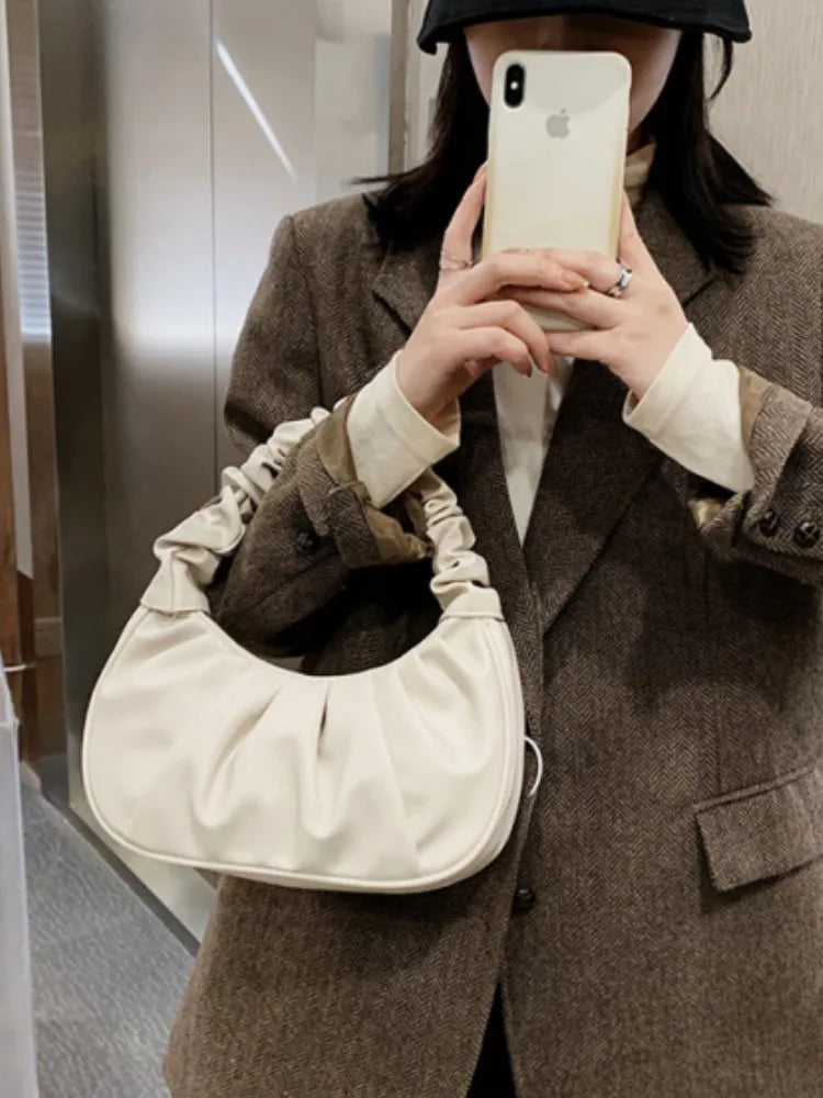 Valeria Milano – Cloud Pleated Edition | Bolso premium, ligero, elegante y perfecto para el día a día