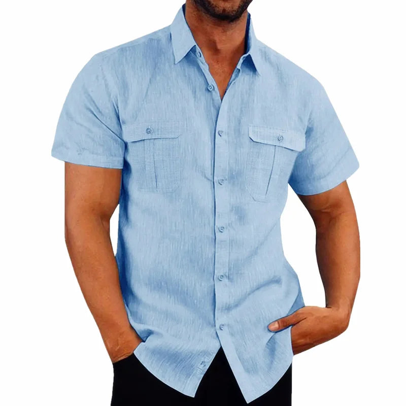 Álvaro Costa – Linen Breeze Edition | Camisa de lino premium, fresca y cómoda para verano.