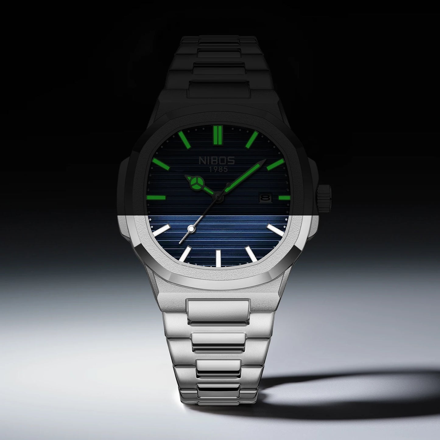 Titan Vanguard – Square Steel Edition | Reloj masculino premium, resistente al agua y diseño sofisticado
