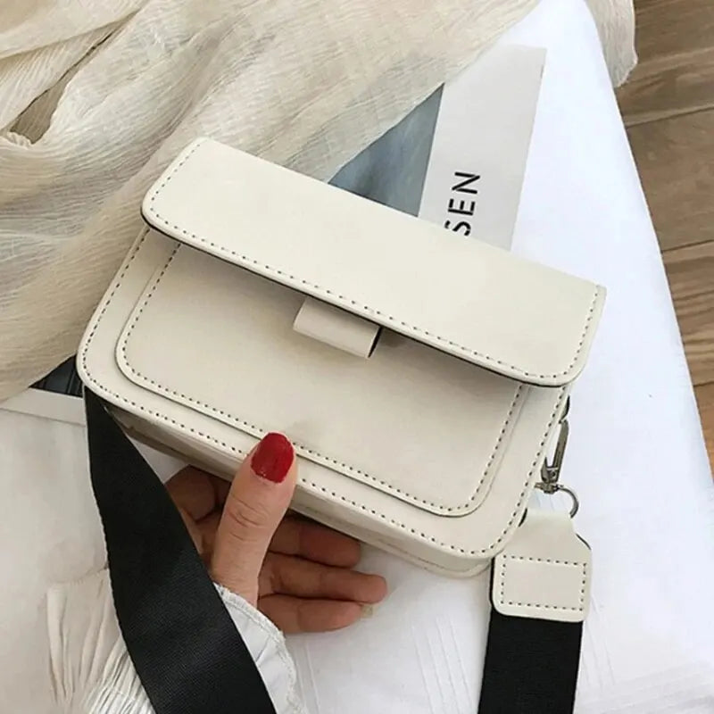 Valeria Montblanc – Classic Crossbody Edition | Bolso de piel PU elegante, compacto y versátil