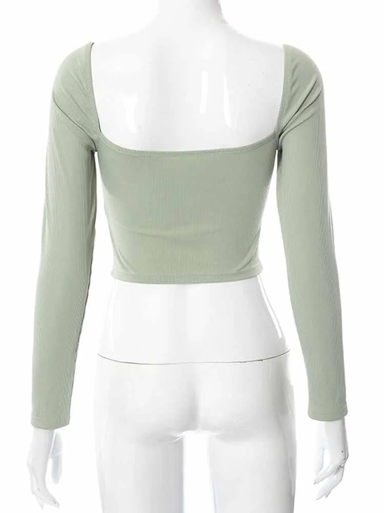 Velora Muse Top – Backless Fit | Estilo refinado, cómodo y actual