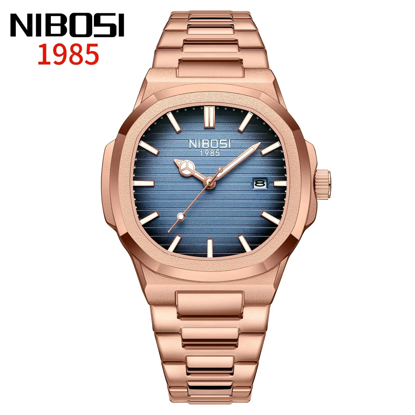 Titan Vanguard – Square Steel Edition | Reloj masculino premium, resistente al agua y diseño sofisticado