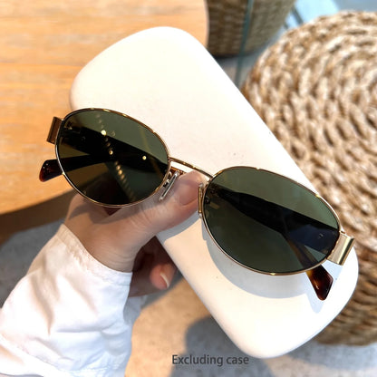 Isabella Riviera – Oval Prestige Edition | Gafas de sol premium con montura metálica y estilo atemporal