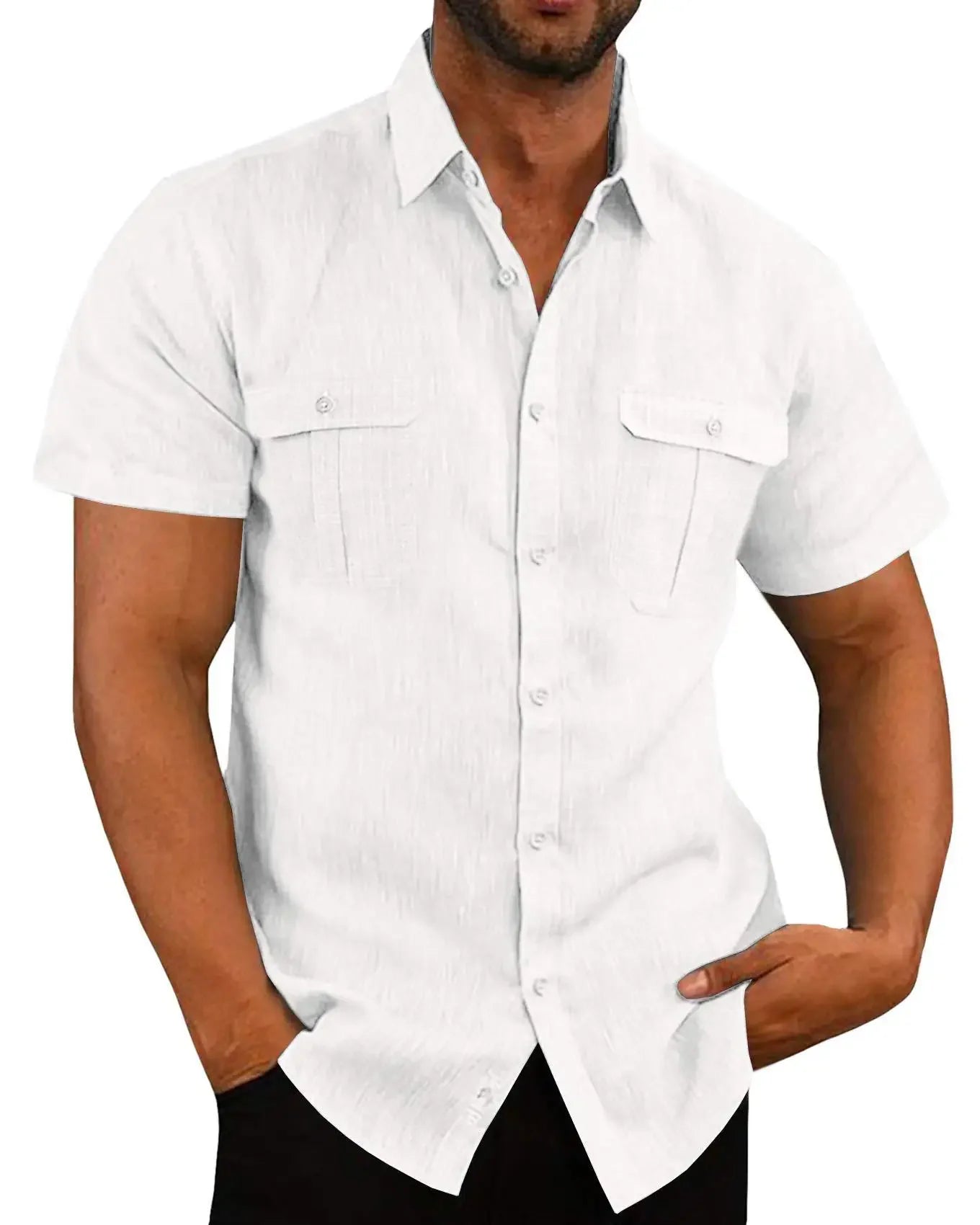 Álvaro Costa – Linen Breeze Edition | Camisa de lino premium, fresca y cómoda para verano.