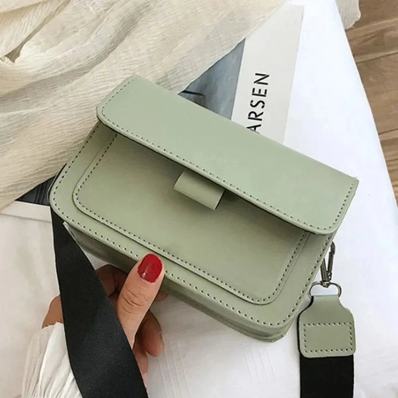 Valeria Montblanc – Classic Crossbody Edition | Bolso de piel PU elegante, compacto y versátil