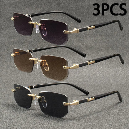 Éclipse Riviera – Rimless Square Edition | Gafas premium, diseño ligero y estilo sofisticado