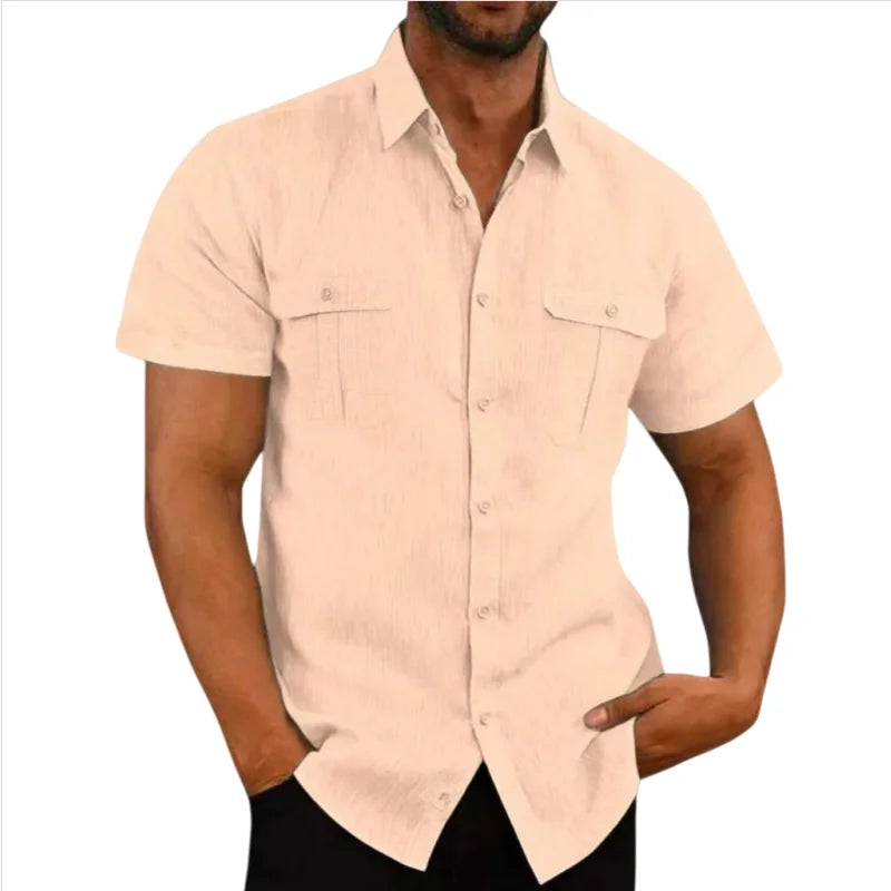 Álvaro Costa – Linen Breeze Edition | Camisa de lino premium, fresca y cómoda para verano.